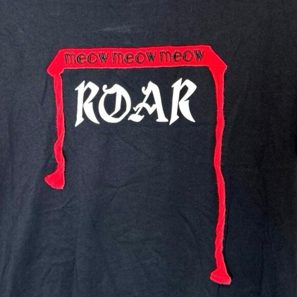 A02 Toby Black Jumbo King of Monsters Embellished Graphic T-Shirt Size Small - Picture 6 of 7